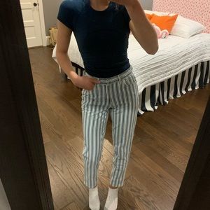 Striped jeans!